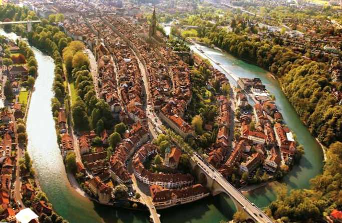 20 популярних пам'яток Берна